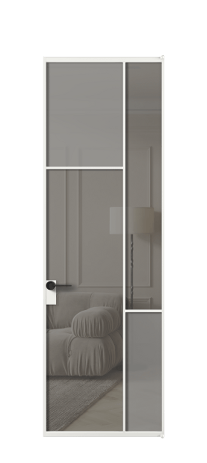 Дверь межкомнатная Mosaic АЛПЛ041.10 Алюминий белоснежный Сатинированное серое стекло, триплекс, 6 мм + Прозрачное серое стекло, триплекс Без короба АБЛ Цена 127772 Стоимость комплекта двери включает:
1. Полотно (600/650/700/750/800/850/900/950*2000-2400 мм).
2. Короб
3. Комплект фурнитуры (2 торцевые петли и магнитный замок с ответной планкой). Фабрика дверей Волховец 8 (800) 551 43 19 Межкомнатная дверь Mosaic АЛПЛ041.10 Алюминий белоснежный Сатинированное серое стекло, триплекс, 6 мм + Прозрачное серое стекло, триплекс Цена 127772 ₽ | Volhovec