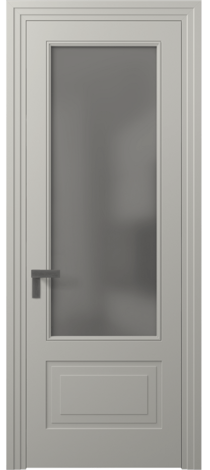 Дверь межкомнатная Rocca 8342 Матовый тёплый серый Сатинированное серое стекло, триплекс Каскадный компланарный наличник МТСР Цена 62319 ₽ Наличники уже входят в базовый комплект. Фабрика дверей Волховец 8 (800) 551 43 19 Межкомнатная дверь Rocca 8342 Матовый тёплый серый Сатинированное серое стекло, триплекс Цена 62319 ₽ | Volhovec