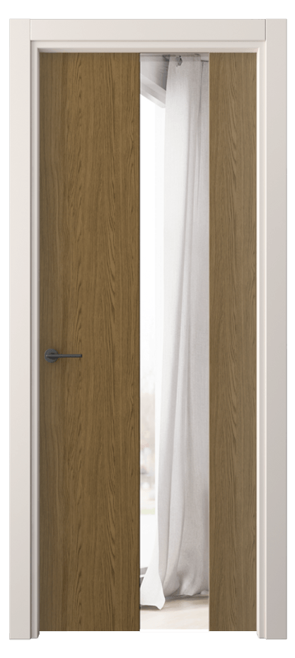 Межкомнатная дверь Фридом 4226 Торфяной дуб Двустороннее зеркало, триплекс Цена 36539 ₽ | Volhovec