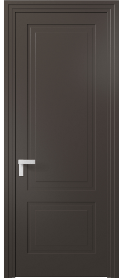 Межкомнатная дверь Rocca 8351 Матовый антрацит  Цена 59999 ₽ | Volhovec