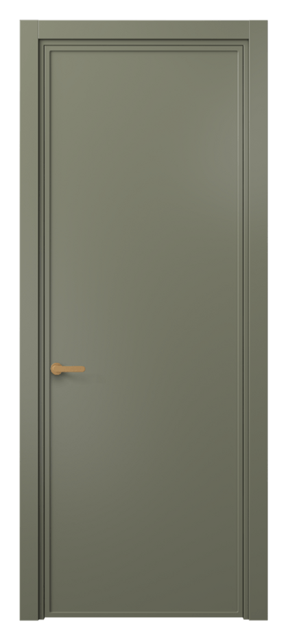Межкомнатная дверь Фрэйм 8601 Матовый оливковый тёмный  Цена 54899 ₽ | Volhovec