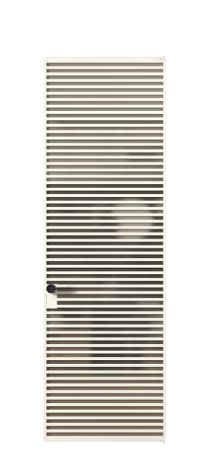 Алюминиевая дверь АЛПЛ040.07 Алюминий жемчужный Сатинированное бронзовое стекло, триплекс Цена 193490  | Volhovec