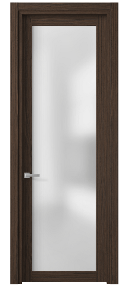 Межкомнатная дверь Planum 2102 Экзотик трюфельный Сатинированное стекло Цена 10637000 so'm | Volhovec