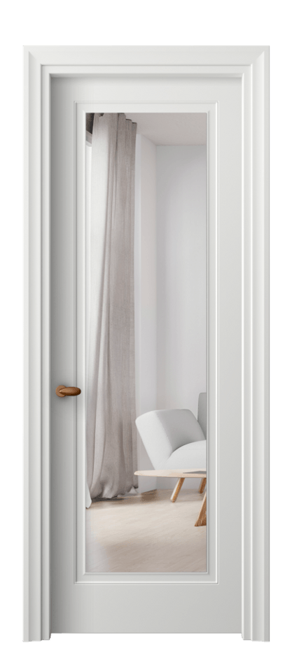 Дверь межкомнатная Esse 8503 Матовый светло-серый Двустороннее зеркало, триплекс Фигурный универсальный наличник МССР Цена 47599 ₽ Наличники уже входят в базовый комплект. Фабрика дверей Волховец 8 (800) 551 43 19 Межкомнатная дверь Esse 8503 Матовый светло-серый Двустороннее зеркало, триплекс Цена 47599 ₽ | Volhovec