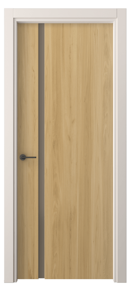 Межкомнатная дверь Freedom 4222 Солнечный вяз Сатинированное бронзовое стекло, триплекс Цена 30639 ₽ | Volhovec