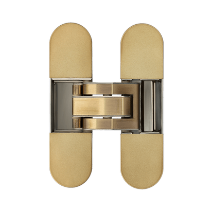 Фурнитура для дверей Скрытая петля для классического и обжимного алюминиевого короба. Цвет Матовая бронза. Коллекция Скрытая петля для классического и обжимного алюминиевого короба. Картинка.