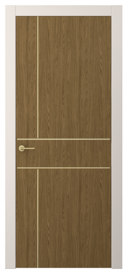 Дверь межкомнатная АКП 4209 ТФД. Цвет Торфяной дуб. Материал Ламинатин. Коллекция Freedom. Картинка.