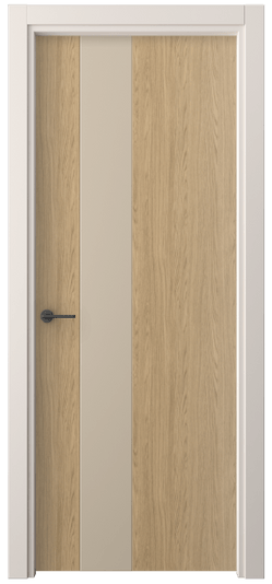 Дверь межкомнатная 4223 ЖМД. Цвет Жемчужный дуб. Материал Ламинатин. Коллекция Freedom. Картинка.