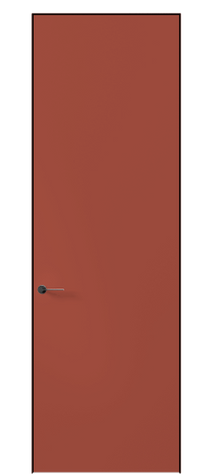 Дверь межкомнатная 0010 АКП NCS S 3040-Y80R. Цвет NCS NCS S 3040-Y80R. Материал Гладкая эмаль. Коллекция Planum Pro. Картинка.