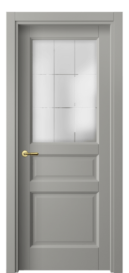 Межкомнатная дверь 1432 МНСР Сатинированное стекло лофт. Цвет Матовый нейтральный серый. Материал Гладкая эмаль. Коллекция Галант. Фото. Дверь межкомнатная 1432 МНСР Сатинированное стекло лофт. Цвет Матовый нейтральный серый. Материал Гладкая эмаль. Коллекция Галант. Картинка.