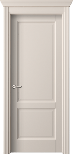 Дверь межкомнатная 1421 ПЭПБ. Цвет ПЭТ пудровый бежевый. Материал ПЭТ. Коллекция Galant. Картинка.