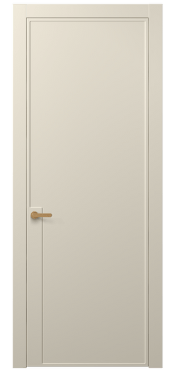 Дверь межкомнатная АКП 8603 МБСР. Цвет Матовый бежево-серый. Материал Гладкая эмаль. Коллекция Frame. Картинка.