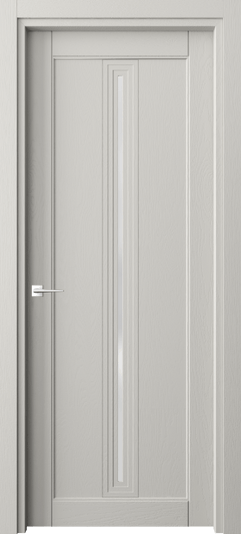 Дверь межкомнатная 6123 ДТСР САТ. Цвет Дуб тёплый серый. Материал Массив дуба эмаль. Коллекция Ego. Картинка.