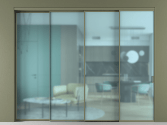 Алюминевая перегородка АЛПР 040.01_АОТ_САТ ГОЛ_new. Цвет Алюминий оливковый тёмный. Материал Алюминий в эмали. Коллекция Перегородка Формато внутри проёма 4 створки с синхронным механизмом. Фото. Алюминевая перегородка АЛПР 040.01_АОТ_САТ ГОЛ_new. Цвет Алюминий оливковый тёмный. Материал Алюминий в эмали. Коллекция Перегородка Формато внутри проёма 4 створки с синхронным механизмом. Картинка.