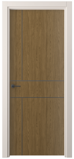 Дверь межкомнатная 4209 ТФД. Цвет Торфяной дуб. Материал Ламинатин. Коллекция Freedom. Картинка.