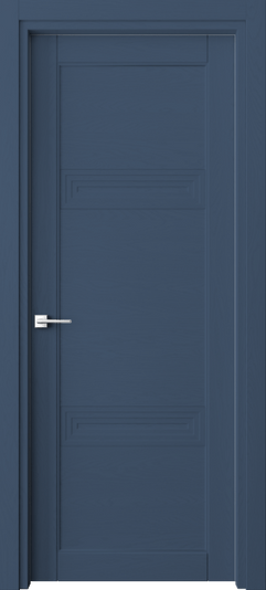 Дверь межкомнатная 6111 NCS S 5020-R80B. Цвет NCS NCS S 5020-R80B. Материал Массив дуба эмаль. Коллекция Ego. Картинка.