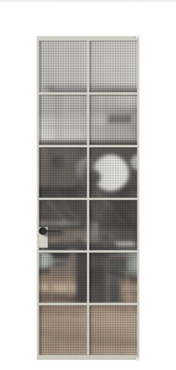 Межкомнатная дверь АЛПЛ040.05 АТСР MS. Цвет Алюминий тёплый серый. Материал Алюминий в эмали. Коллекция Formato. Фото. Дверь межкомнатная АЛПЛ040.05 АТСР MS. Цвет Алюминий тёплый серый. Материал Алюминий в эмали. Коллекция Formato. Картинка.