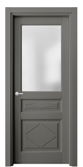 Межкомнатная дверь 6344 БКЛС САТ. Цвет Бук классический серый. Материал Массив бука эмаль. Коллекция Toscana Rombo. Фото. Дверь межкомнатная 6344 БКЛС САТ. Цвет Бук классический серый. Материал Массив бука эмаль. Коллекция Toscana Rombo. Картинка.