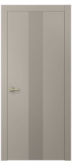 Дверь межкомнатная АКП 8042 МБСК Матовый бисквитный. Цвет Матовый бисквитный. Материал Гладкая эмаль. Коллекция Linea. Картинка.