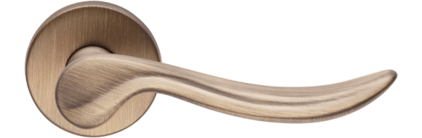 Ручки для дверей Ручка дверная Классик. Цвет Матовая бронза. Коллекция Классик. Картинка.