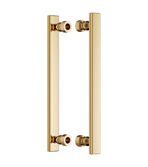 Ручки для дверей Ручка дверная Лукреция Пулл. Цвет Полированное золото PVD. Коллекция Лукреция Пулл. Картинка.