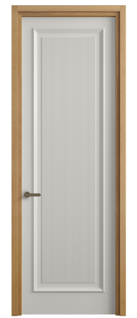 Дверь межкомнатная 6711 БС. Цвет Бук серый. Материал Массив бука эмаль. Коллекция Charm. Картинка.